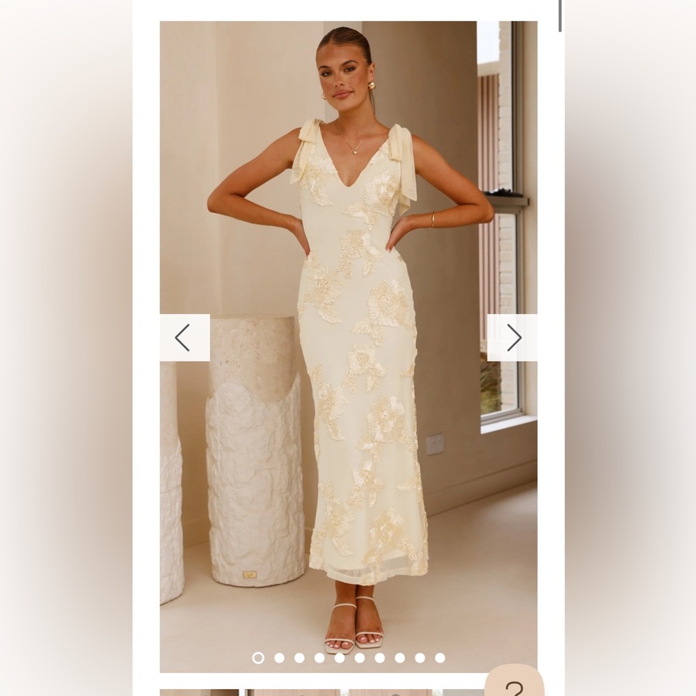 Yellow Bridesmaid Dress